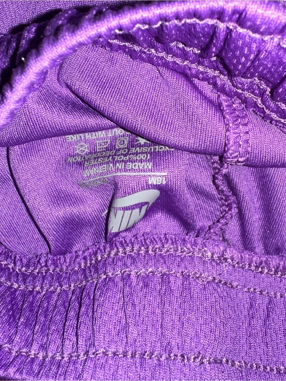 7 pair of nike/underarmour/ Addias girl infant Shorts